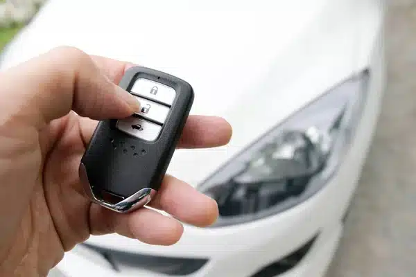 test the key fob