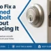 Fix a Jammed Deadbolt