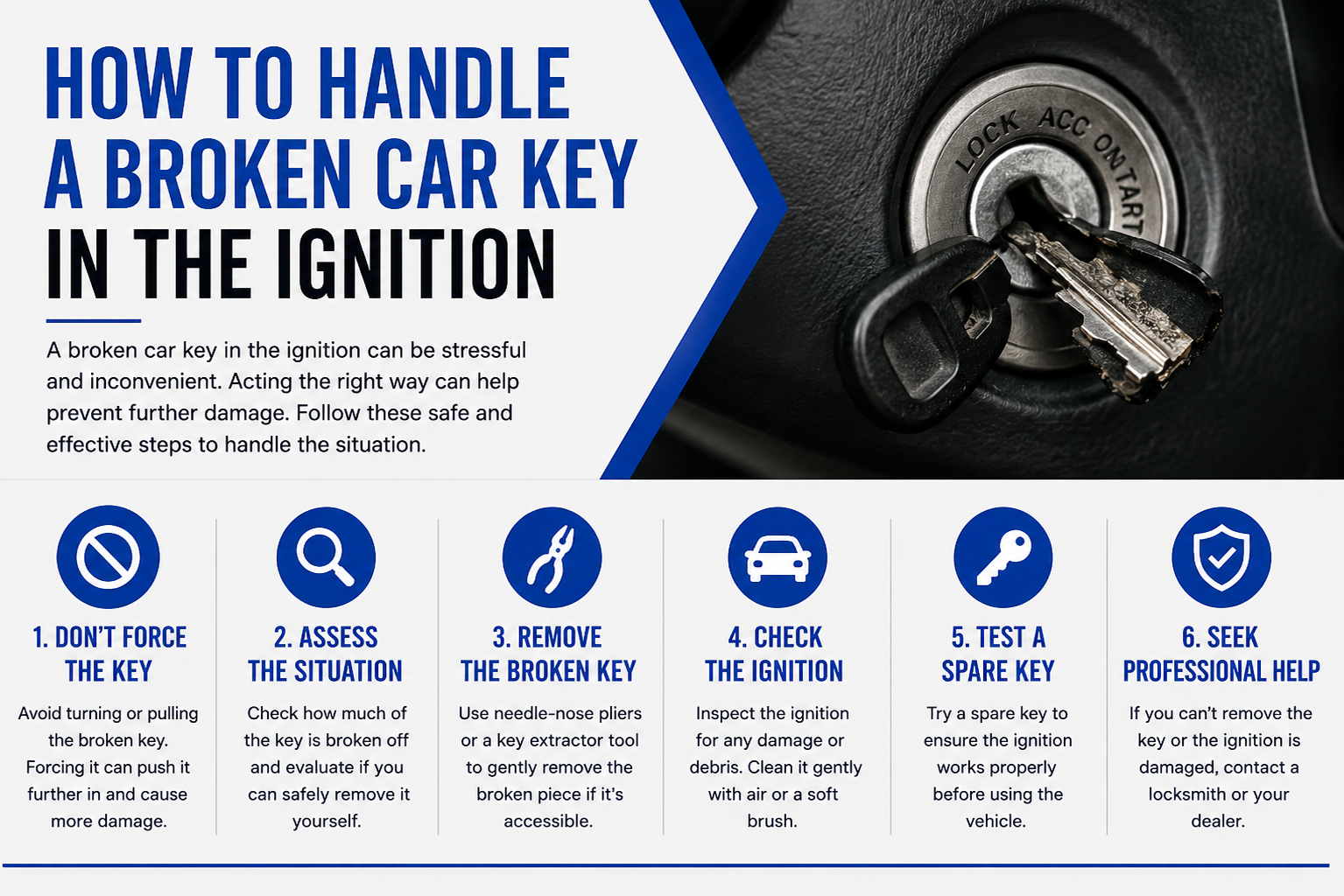 Broken Car Key