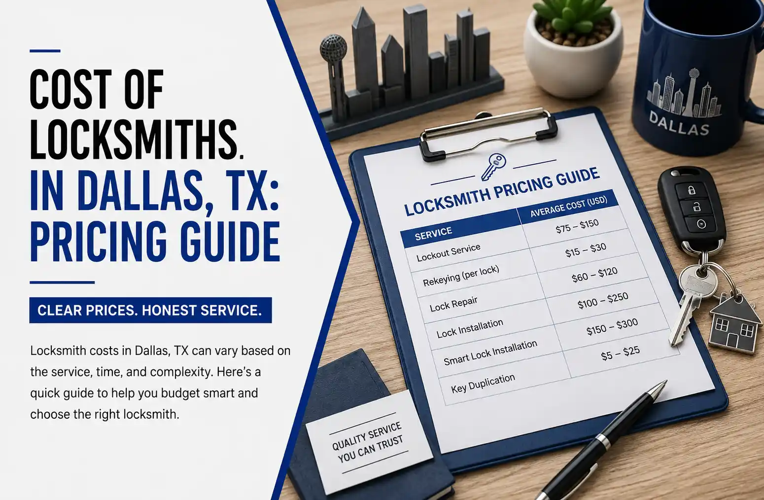 Locksmiths in Dallas